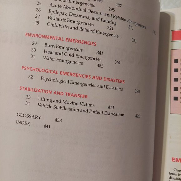 First Aid emergency care workbook - Picture 5 of 5